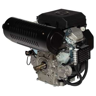 Двигатель бензиновый Loncin LC2V78FD-2 (D type) (V-образн, 678 см куб, D28,575 мм, 20А, электрозапуск)