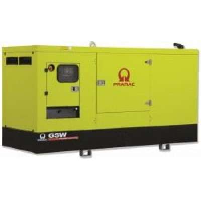 Дизельный генератор Pramac GSW 110 D в кожухе с АВР