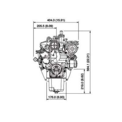 Двигатель дизельный Kubota Z482