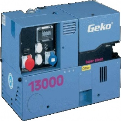 Электростанция бензиновая GEKO 13000ED-S/SEBA SS в звукоизолирующем корпусе