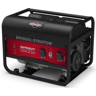 Briggs&Stratton Sprint 3200A (2,5 кВт, 230 В, 51 кг, B&S Power Built 196cc OHV)