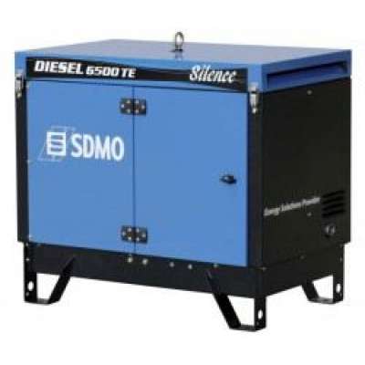 Дизельный генератор SDMO DIESEL 6500 TE SILENCE с АВР