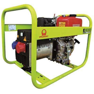 Портативный генератор 4.5 кВт E6000, 400/230V, 50Hz