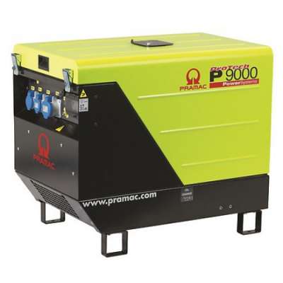 Портативный генератор 7.3 кВт P9000, 400/230V, 50Hz #AVR #IPP